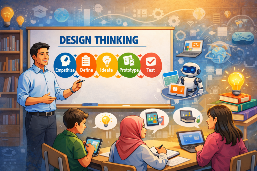 Teknologi Saja Tidak Cukup: Inovasi Pendidikan Membutuhkan Design Thinking
