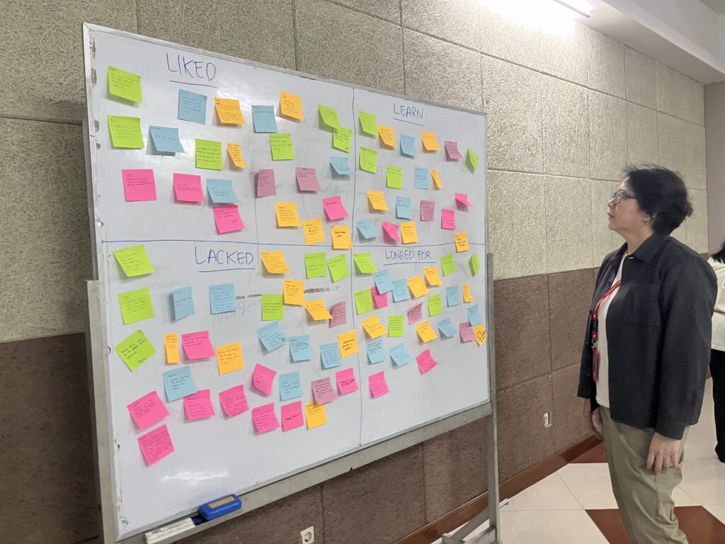 FTI Retro Perkuat Refleksi dan Kolaborasi Dosen FTI Universitas Dinamika