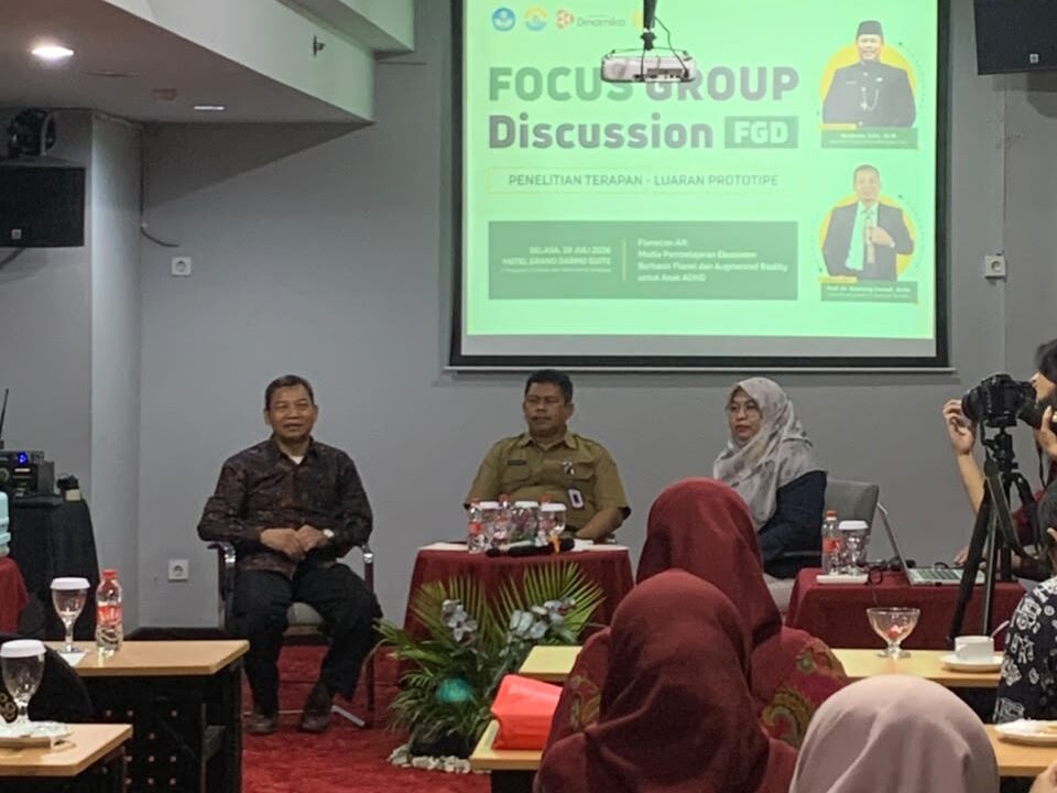Flanecos-AR, media pembelajaran berbasis flanel dan Augmented Reality (AR) untuk anak dengan Attention Deficit Hyperactivity Disorder (ADHD), memasuki tahapan penting dalam proses pengembangannya melalui kegiatan Focus Group Discussion (FGD) 